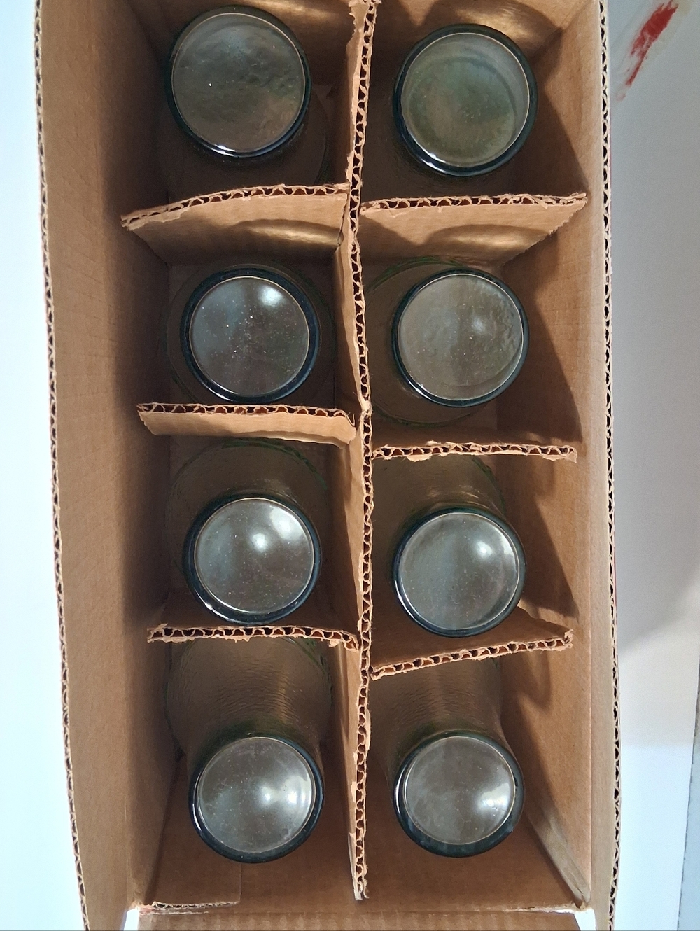 Vintage Coca-Cola | Georgia Green | Bell Soda Glass Set of 8 Retro - Picture 4 of 11